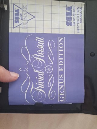 Trivial Pursuit Genus Edition Master System