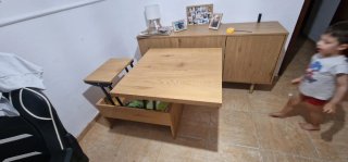 Mesa de centro de madera
