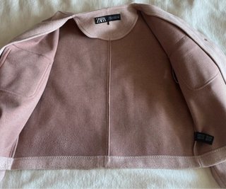 Chaqueta Zara Rosa Talla M