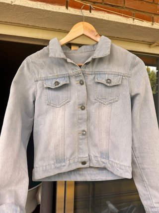 Chaqueta vaquera azul talla S