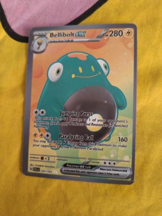Bellibolt ex Carta Pokémon