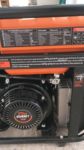 Generador Inverter GENERGY FEROE 4600W