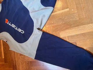 Sudadera Carhartt Patchwork Azul/Gris