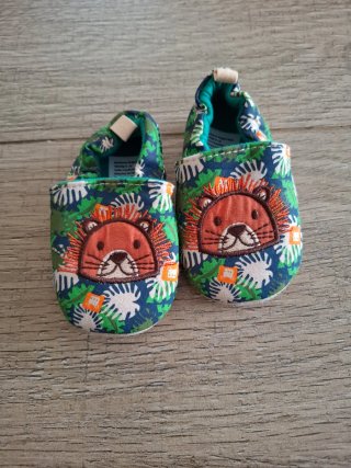 Zapatillas casa 12 cm león