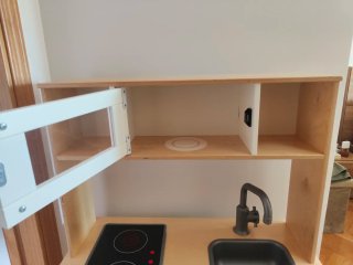 Cocina de juguete de madera de Ikea