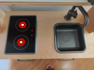Cocina de juguete de madera de Ikea
