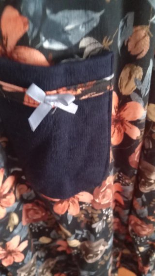 Blusa manga larga floral Leniss Talla XXL
