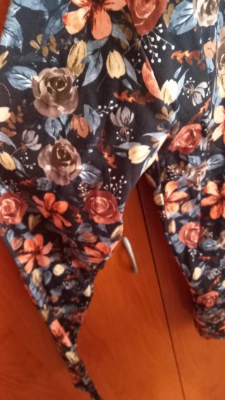 Blusa manga larga floral Leniss Talla XXL