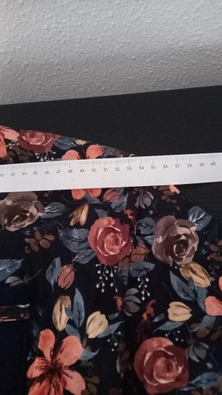 Blusa manga larga floral Leniss Talla XXL
