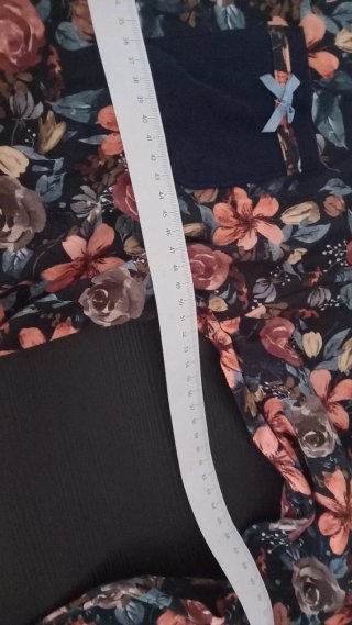 Blusa manga larga floral Leniss Talla XXL