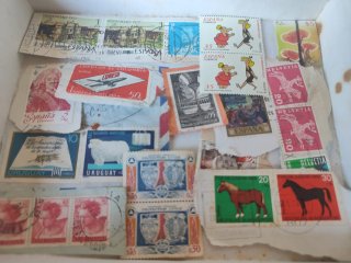 Lote de sellos antiguos España y otros