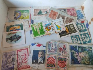 Lote de sellos antiguos España y otros