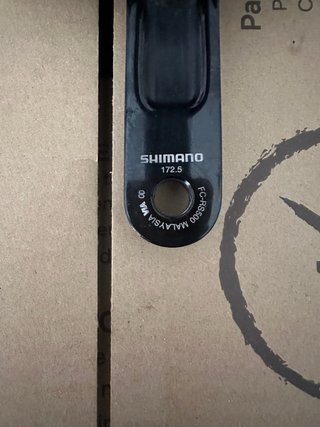 Bielas Shimano 50/34T 172,5mm