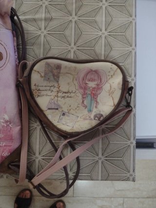 Lote 2 Bolsos Niña Dibujo Kawaii