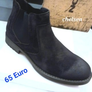 Stivali uomo blu elasticizzati BEATLES 40 A 44