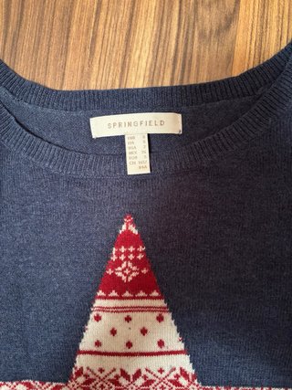 Jersey Navideño Estrella Talla S