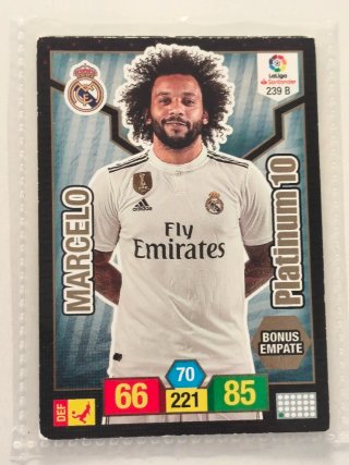 Marcelo Platinium 10 - Cromos Fútbol