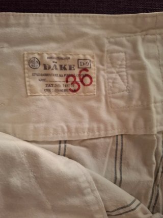 Pantalone DAKE uomo vintage