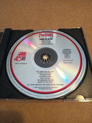 CD Manowar Kings of Metal