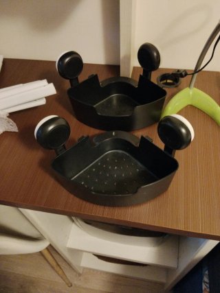 Estantería Negra con Ruedas