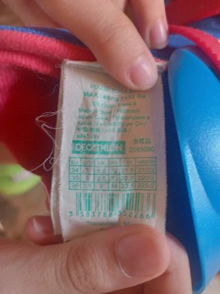 Pattini Rollerblade Oxelo 34/36 Blu