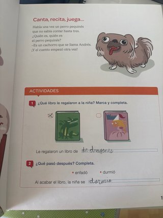 Historias de papel, 2 Primaria lecturas