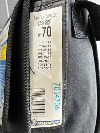 Cadenas Nieve Michelin Easy Grip nº70