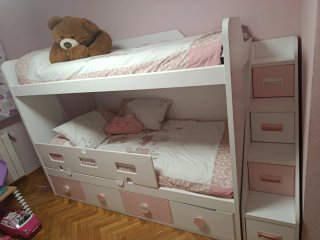 Litera infantil con cajones y escaleras Urge Venta