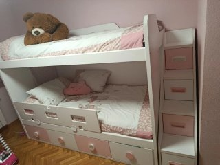 Litera infantil con cajones y escaleras Urge Venta