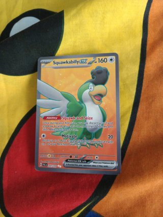 Squawkabilly ex Carta Pokémon 247/193