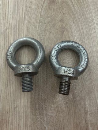 2 Anillas elevación macho M24