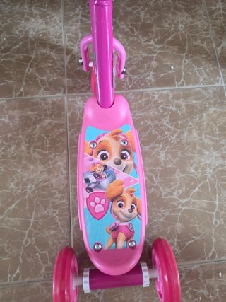 Patinete Patrulla Canina 3 Ruedas Rosa