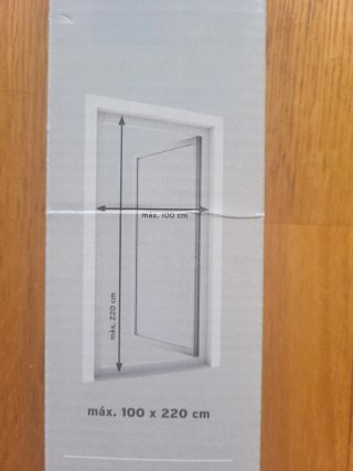 Cortina Mosquitera Puerta Balcón 100x220cm