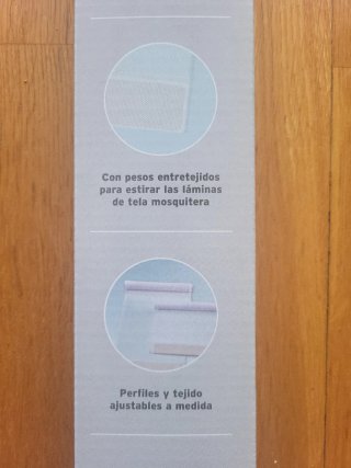 Cortina Mosquitera Puerta Balcón 100x220cm