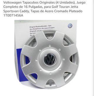 Tapacubos Originales VW 16 Pulgadas (4 uds)
