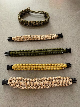 Pulsera de supervivencia unisex