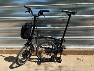 Brompton C Line Electric Black Edition