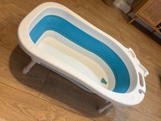 Bañera de viaje plegable para bebé