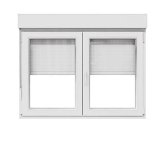 Ventana oscilobatiente 140x115 cm nueva