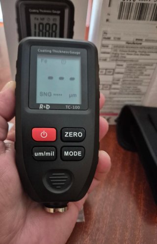 Medidor de espesor de pintura R&D TC-100