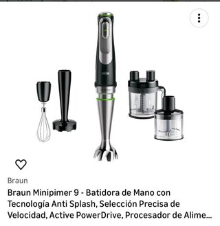 Braun Minipimer 9 Accesorios