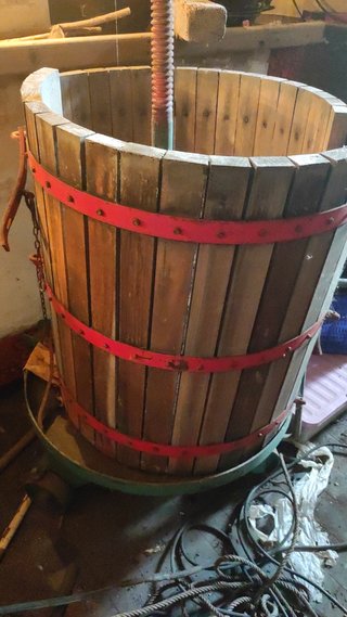 Lagaretas de Prensado de Vino