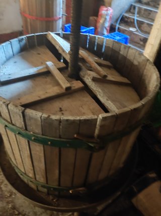 Lagaretas de Prensado de Vino