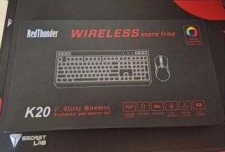 Teclado Red Thunder Negro