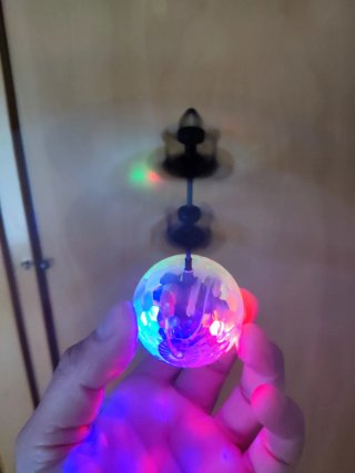 Dron Bola Voladora LED Nueva a estrenar