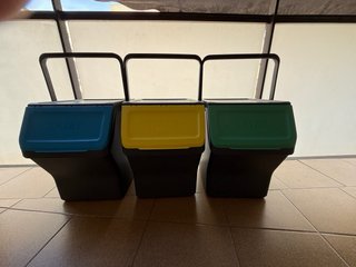 3 Cubos de Basura Reciclaje Tatay