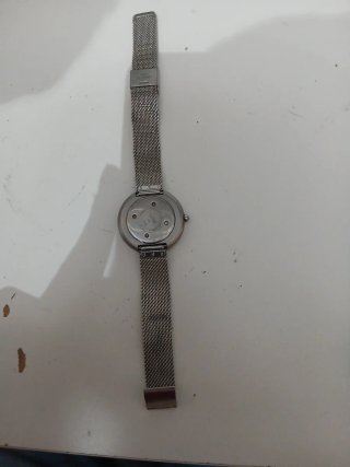 Reloj Viceroy Malla Plateada Negro