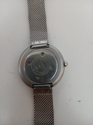 Reloj Viceroy Malla Plateada Negro