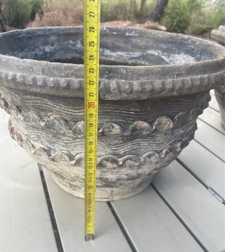 Macetas de barro antiguas
