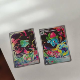 Bulbasaur y Ivysaur versión IR
